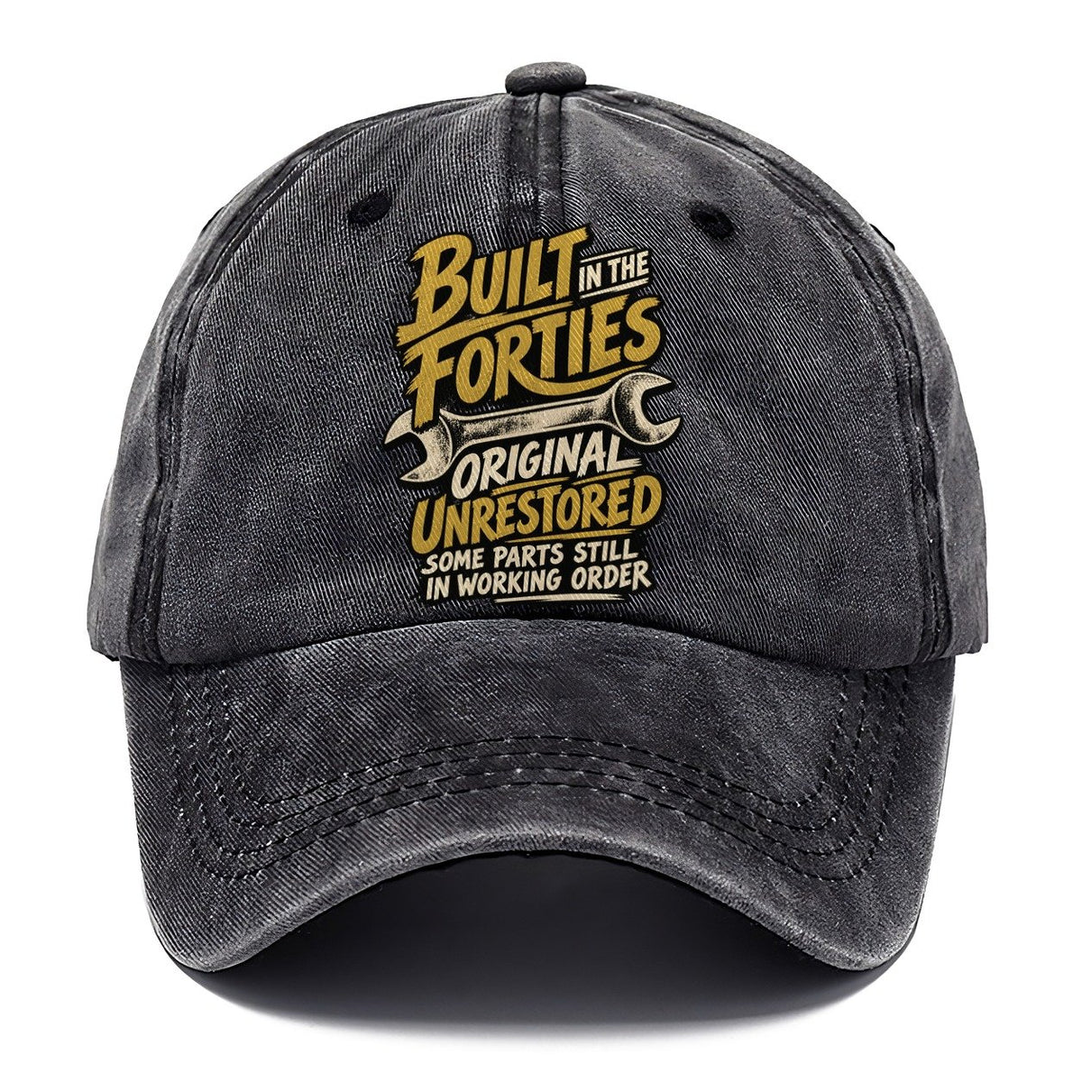 Built in the Forties Original Unrestored Classic Cap – Graphite