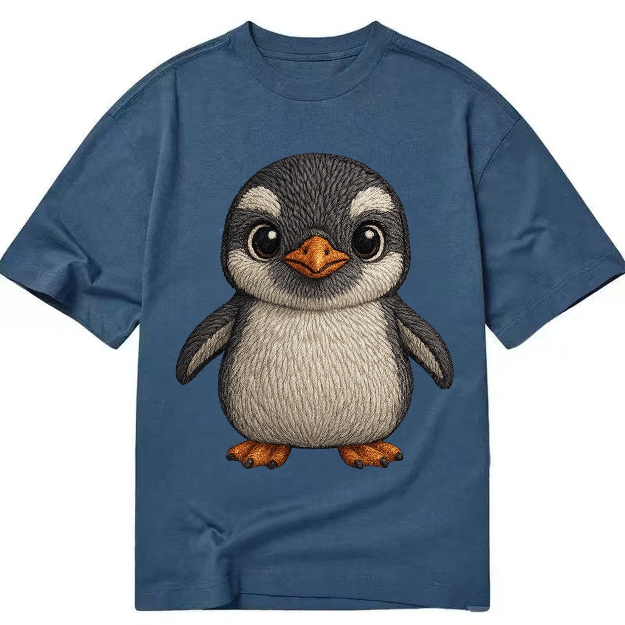 Baby Gentoo Penguin Classic T-shirt – Twilight Navy