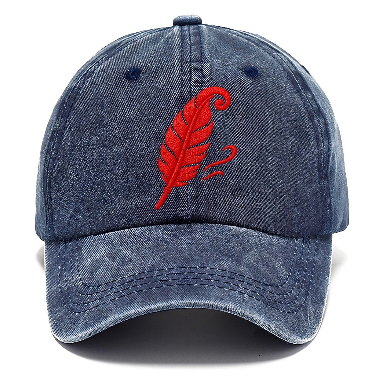 Feather Wind Curl Micro Motion Mark Classic Cap – Twilight Navy