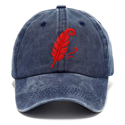 Feather Wind Curl Micro Motion Mark Classic Cap – Twilight Navy