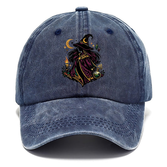Elegant Witch Moon Crystals Classic Cap – Twilight Navy