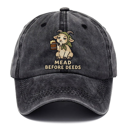 Goat Alewife Weary Court Classic Cap – Graphite