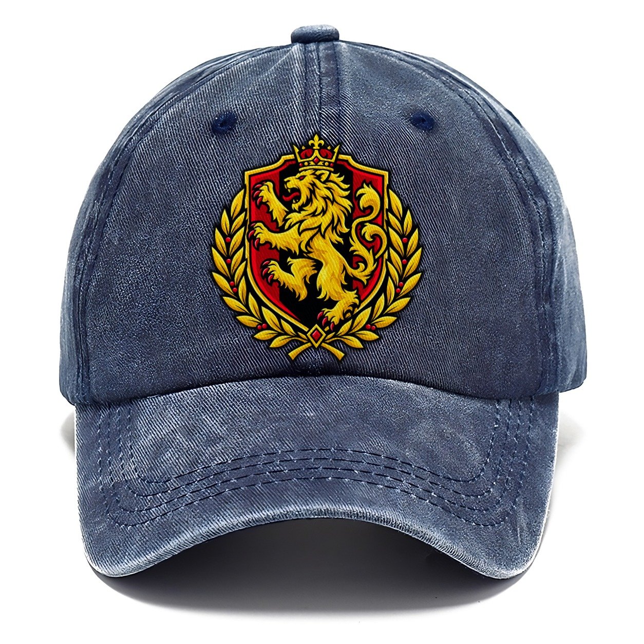 Belgium Minimal Emblem Country Logos Classic Cap – Twilight Navy