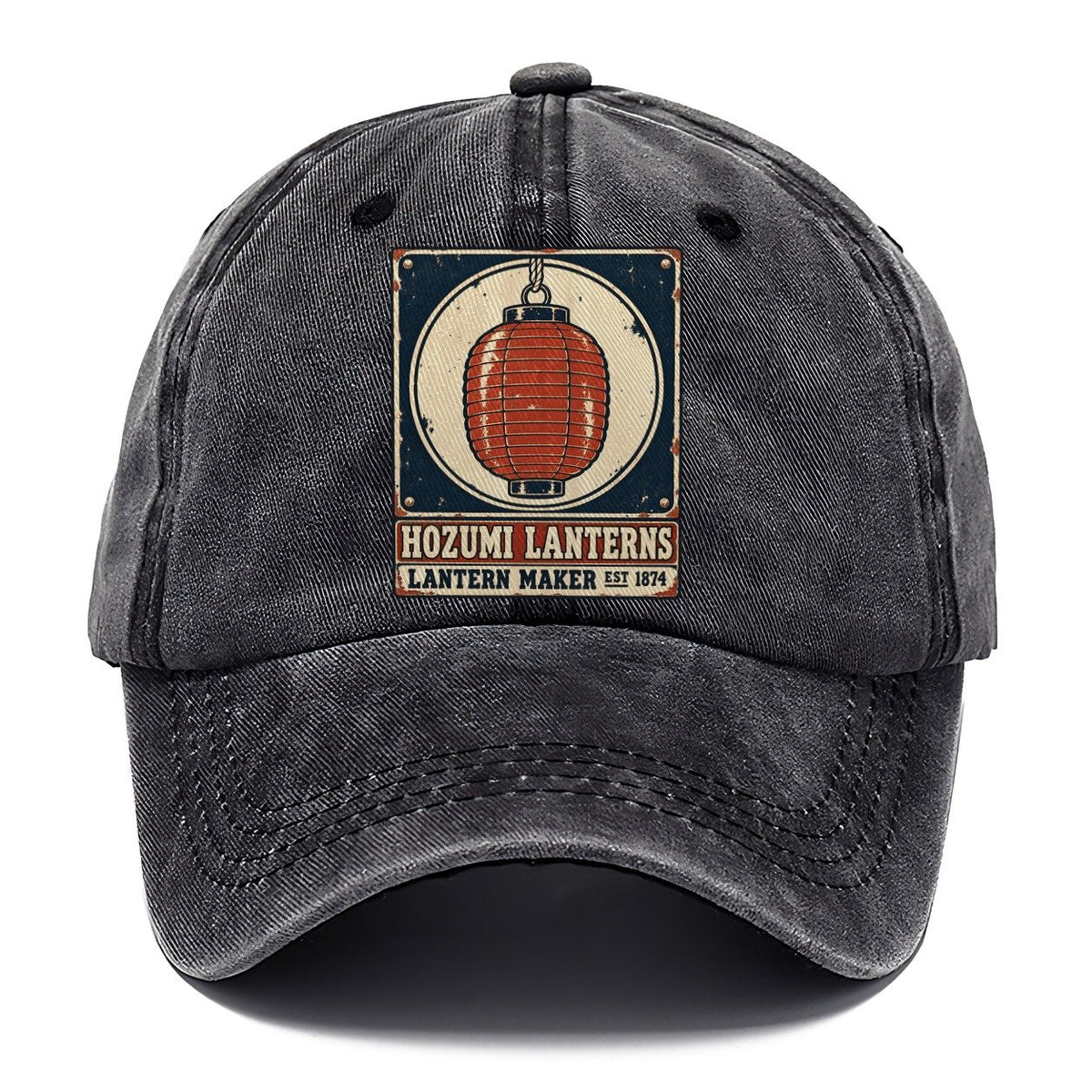 Hozumi Lantern Works Noren Trade Co Classic Cap – Graphite