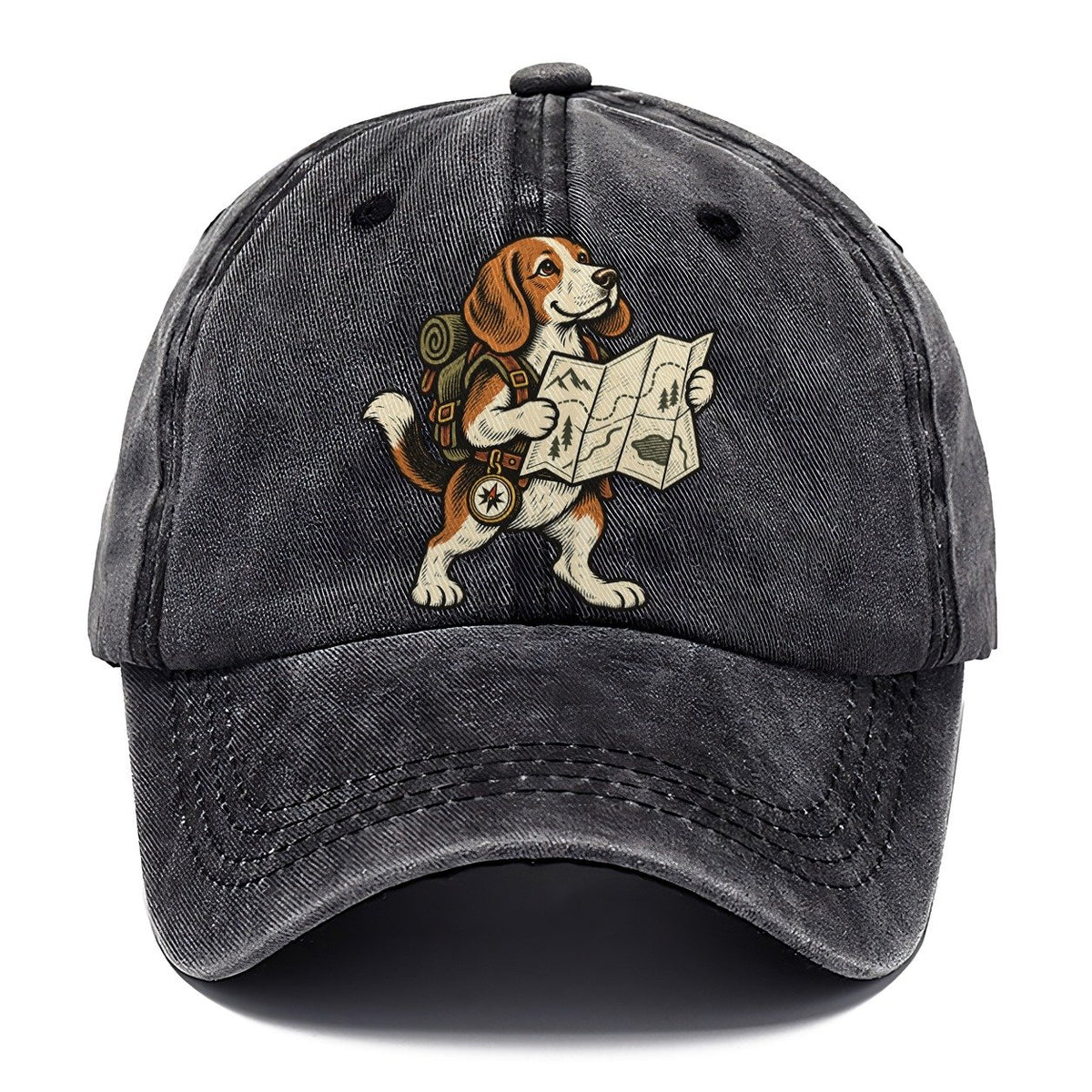 Beagle Trail Cartographer Sundown Familiars Classic Cap – Graphite