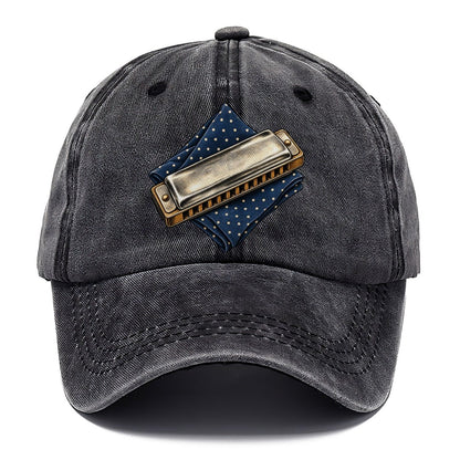 Harmonica Indigo Fold Pastimes Companions Classic Cap – Graphite