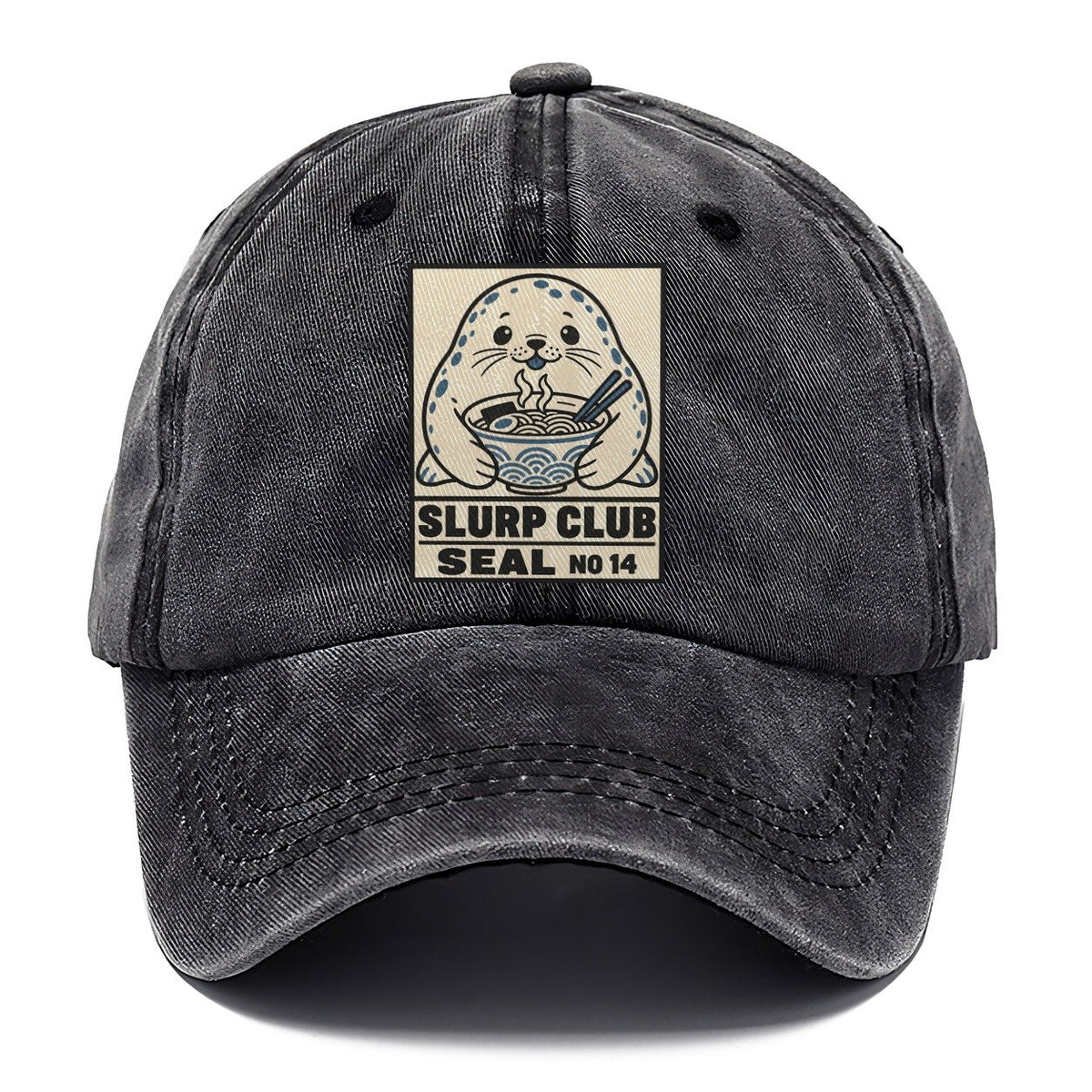 Seal Seafood Slurp Club Classic Cap – Graphite