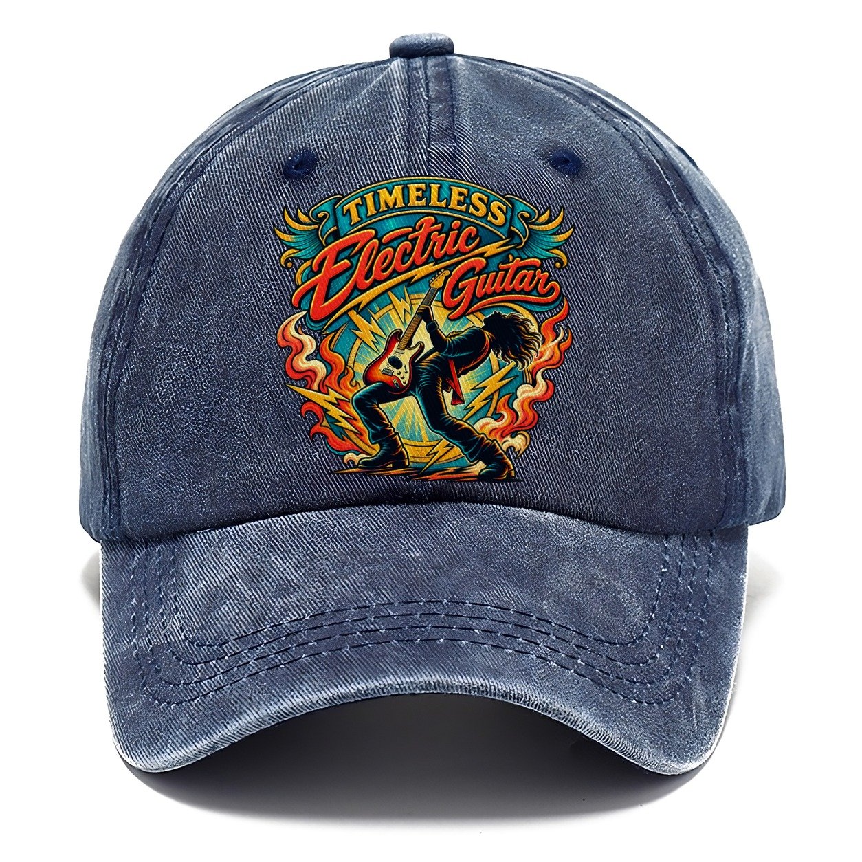 Timeless Electric Guitar Music Instruments Classic Cap – Twilight Navy