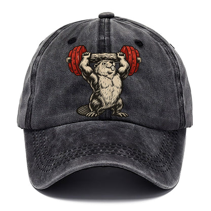 Beaver Log Press Animal Lifters Classic Cap – Graphite