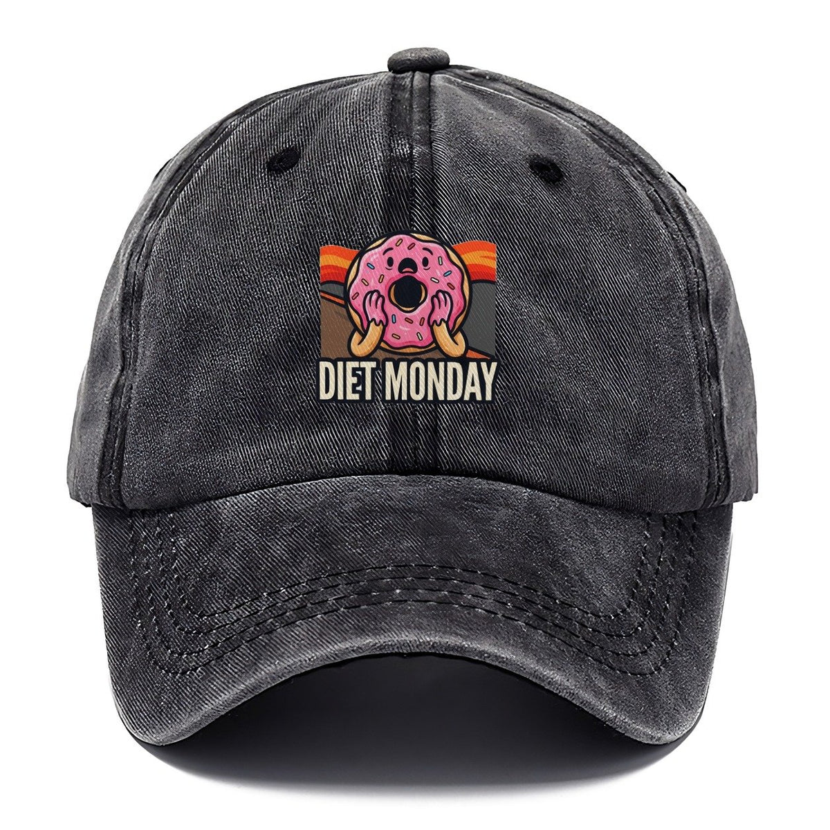 Donut Scream Diet Monday Scream Classic Cap – Graphite
