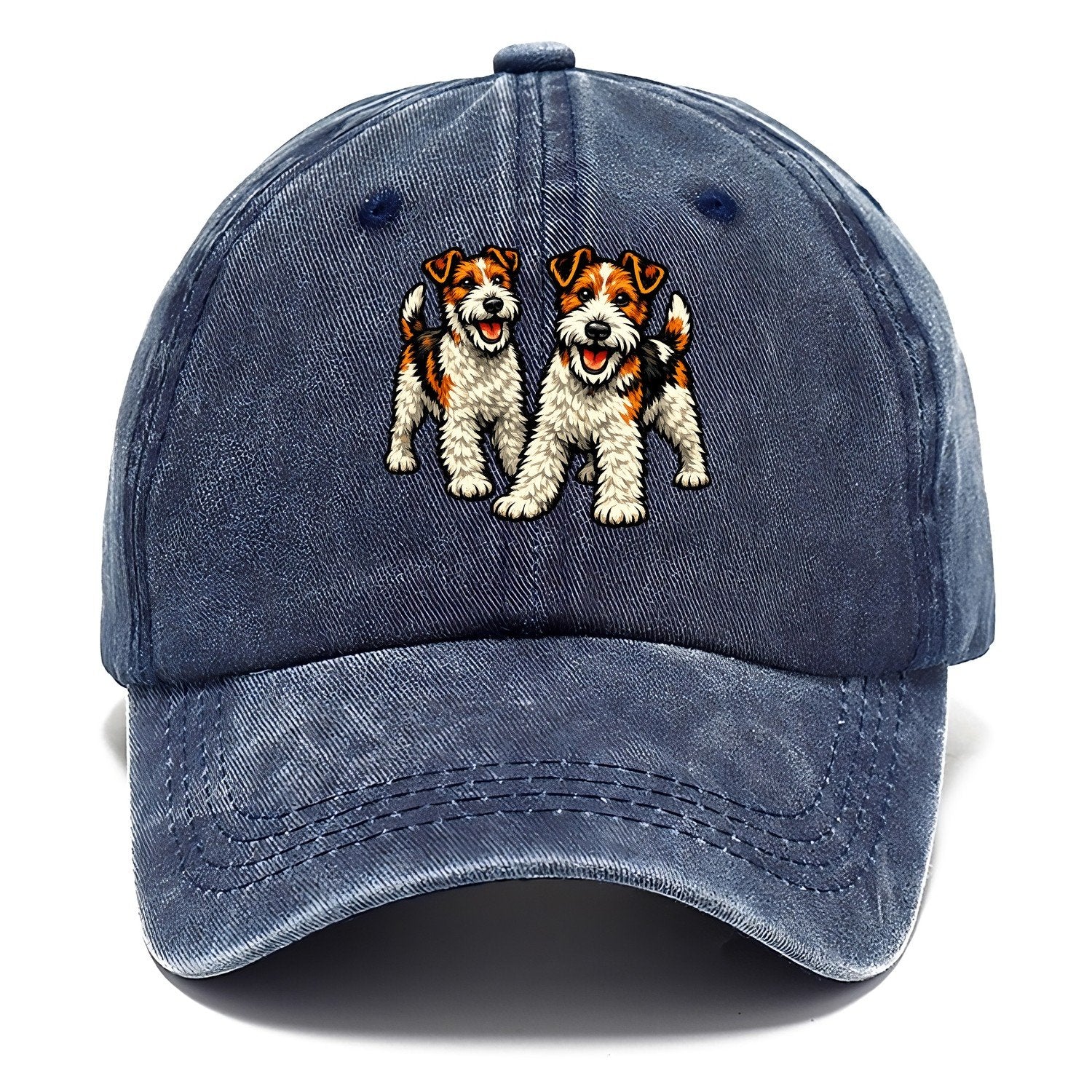 Wire Fox Terriers Classic Cap – Twilight Navy