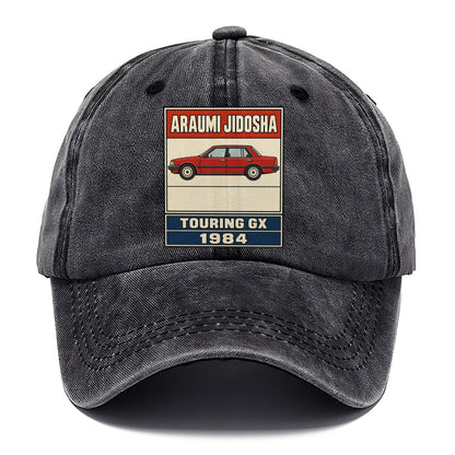 Araumi Touring Showa Speed Plates Classic Cap – Graphite