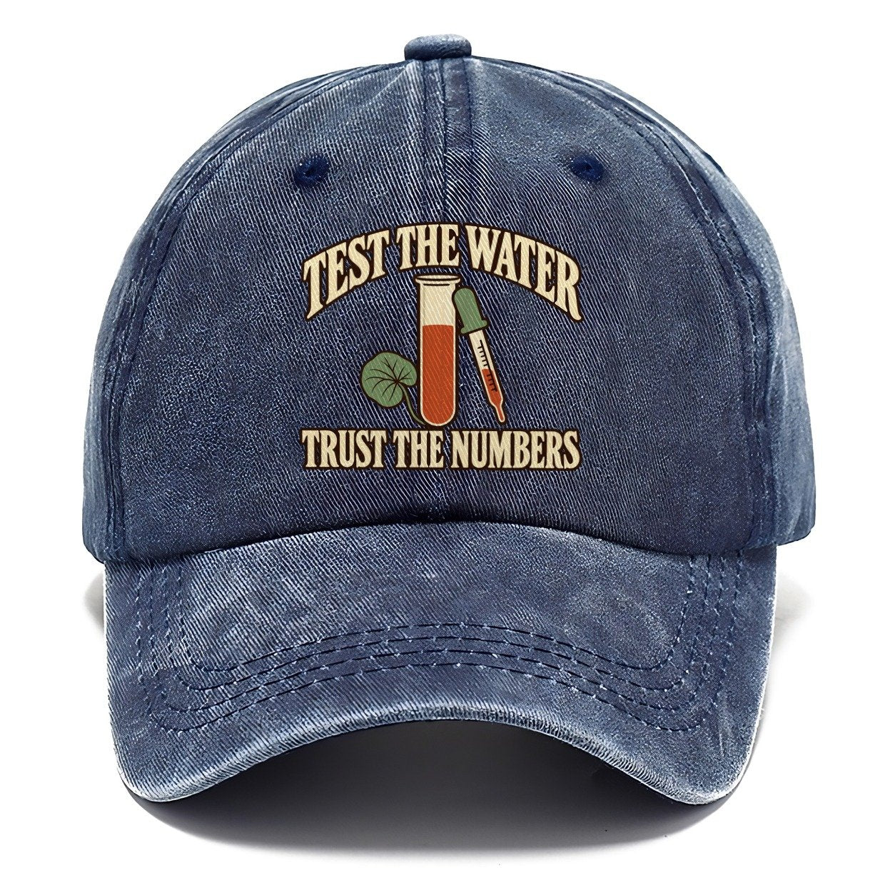 Test The Water Aquarium Keeping Classic Cap – Twilight Navy