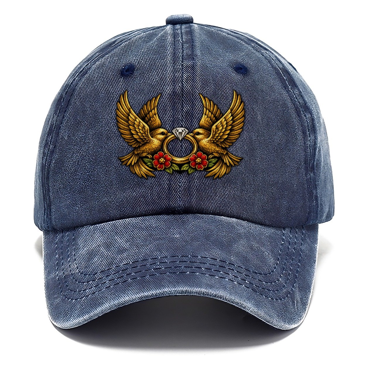 Claddagh Symbol Classic Cap – Twilight Navy