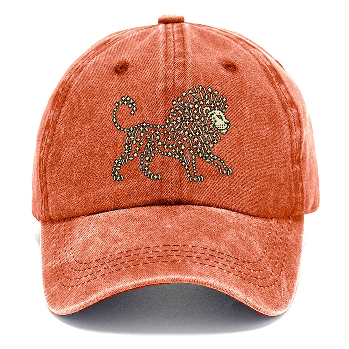 Lion In Sunlight Classic Cap – Terracotta Clay