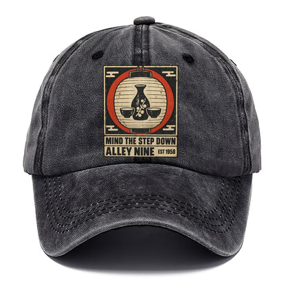 Alley Nine Izakaya Rules Classic Cap – Graphite