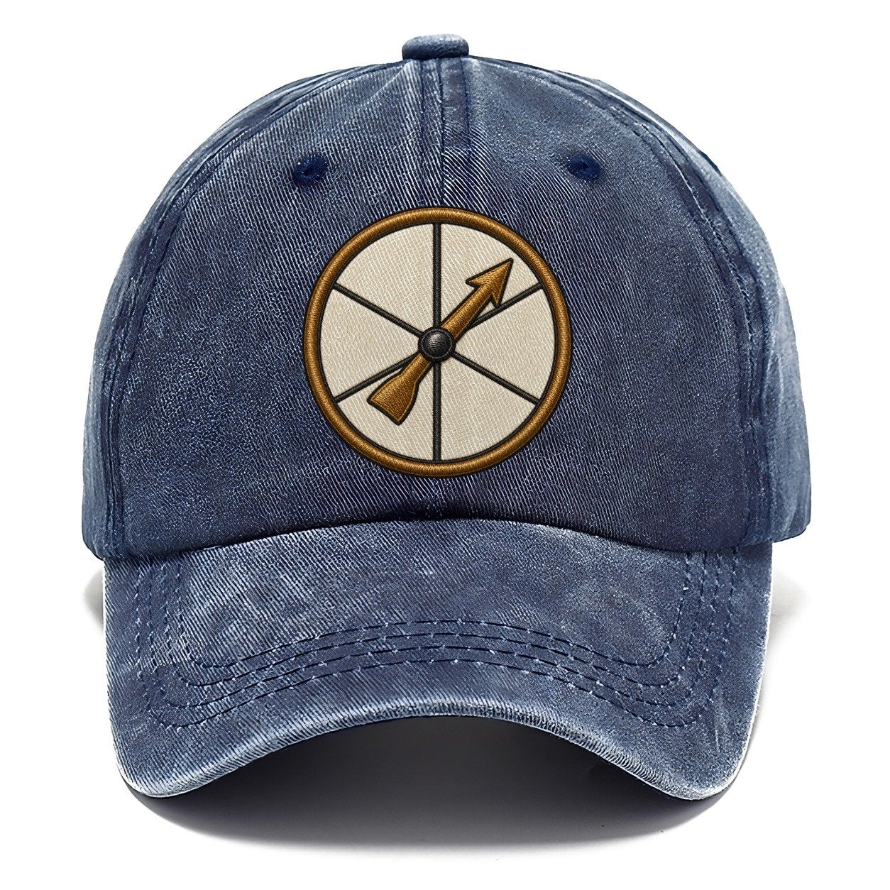 Spinner Arrow On A Round Dial Board Games Classic Cap – Twilight Navy