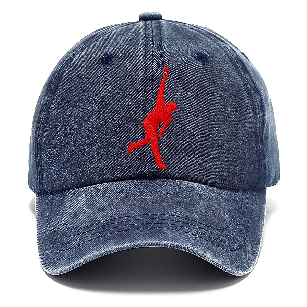 Cricket Fast Bowler Release Micro Motion Mark Classic Cap – Twilight Navy