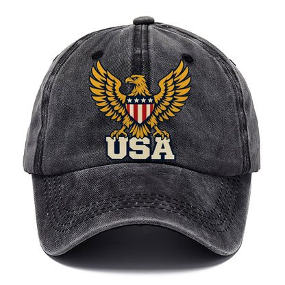 USA Eagle Shield Classic Cap – Graphite