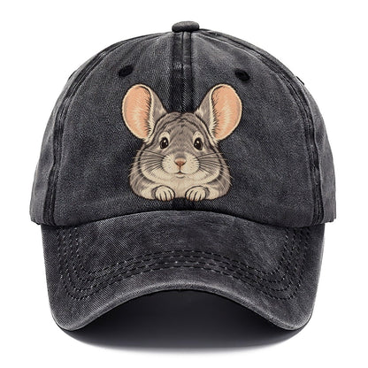 Chinchilla Big Ears Small Pet Logos Classic Cap – Graphite