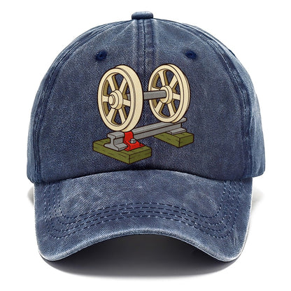 Wheelset On A Rail Model Railways Classic Cap – Twilight Navy