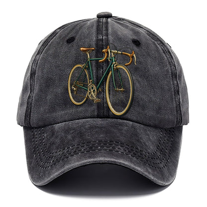 Road Bicycle Front Turn Pastimes Companions Classic Cap – Graphite
