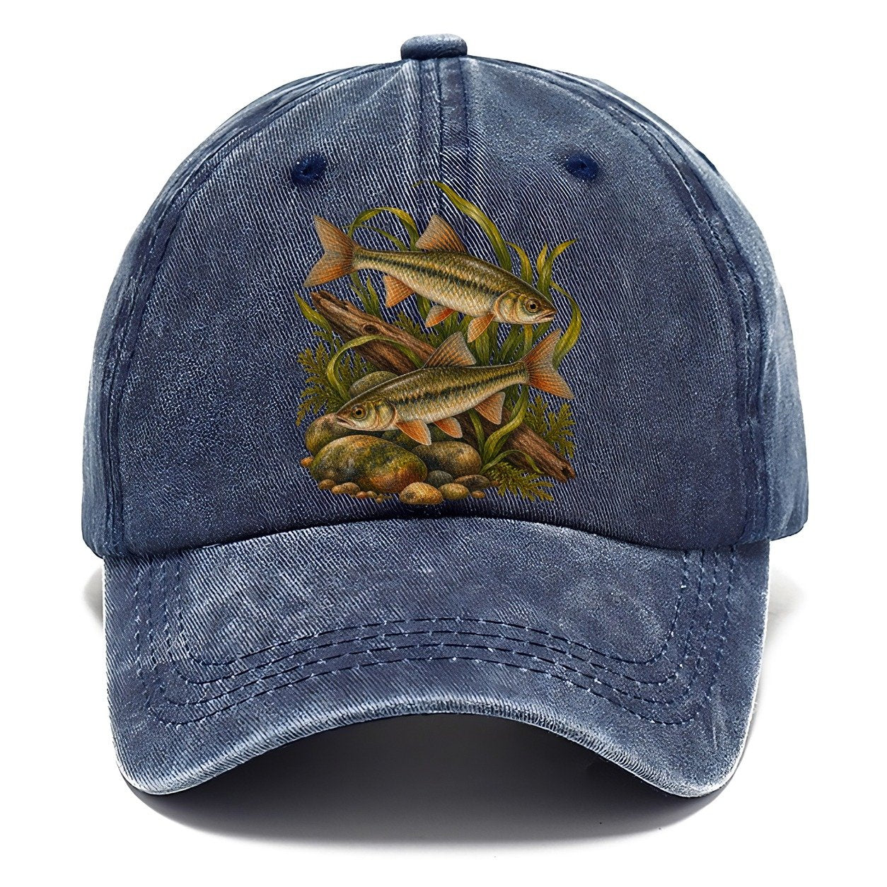 Chub Minnow Plate Fishing Club Classic Cap – Twilight Navy