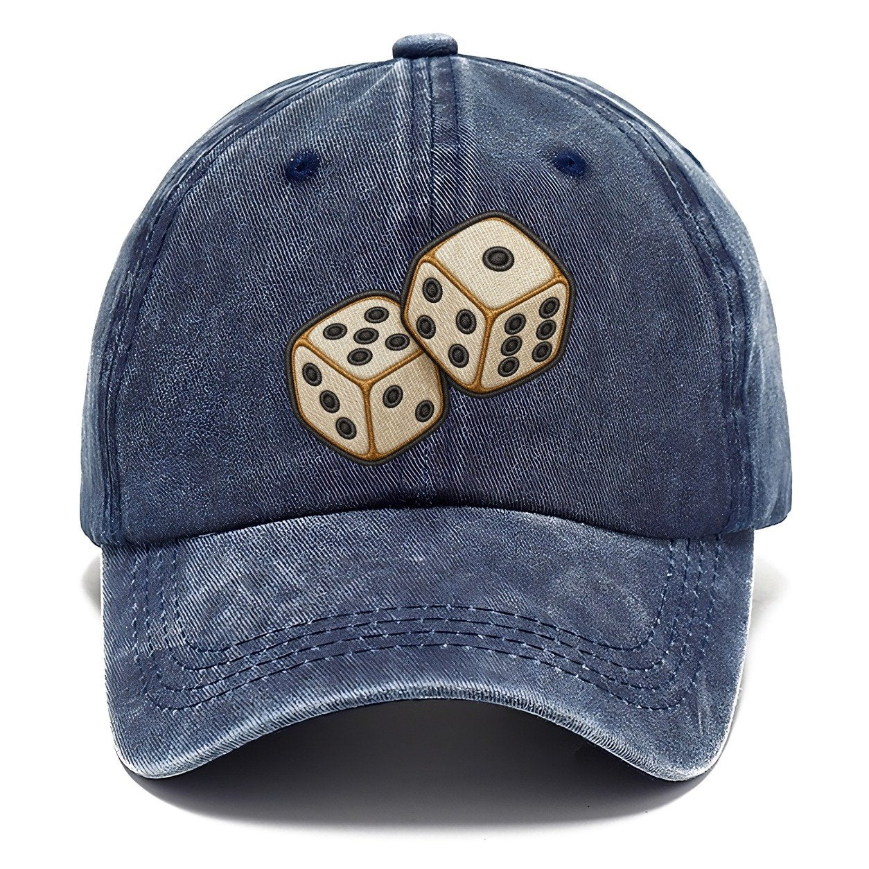 Pair Of Tumbling Dice Board Games Classic Cap – Twilight Navy