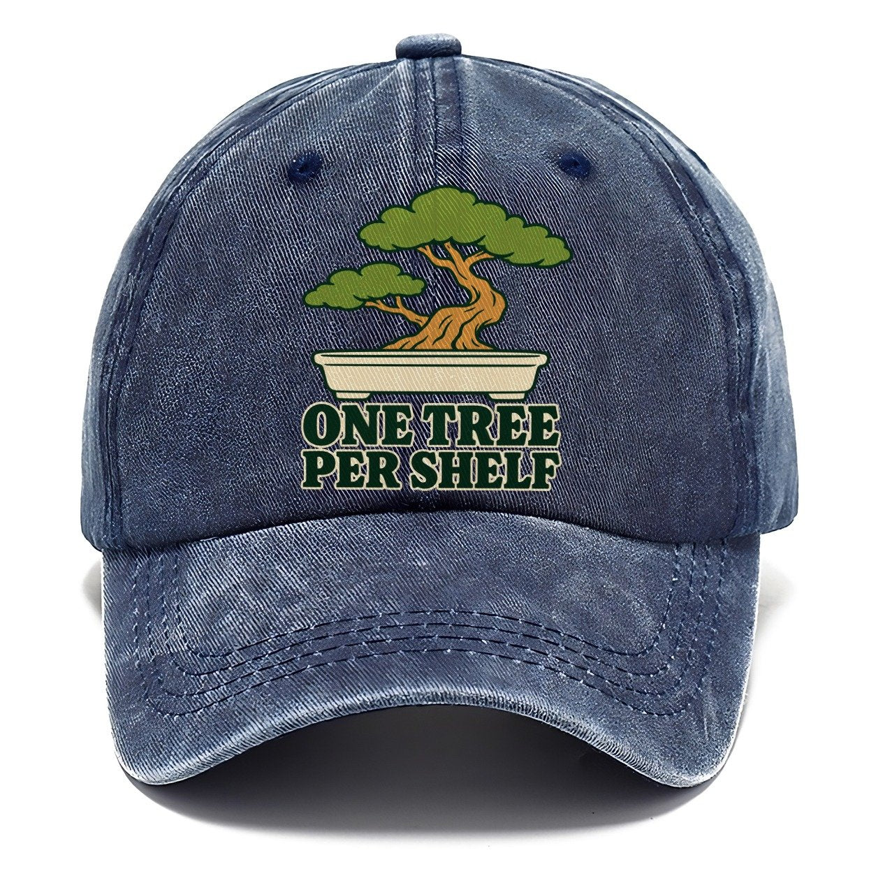 One Tree Per Shelf Bonsai Classic Cap – Twilight Navy