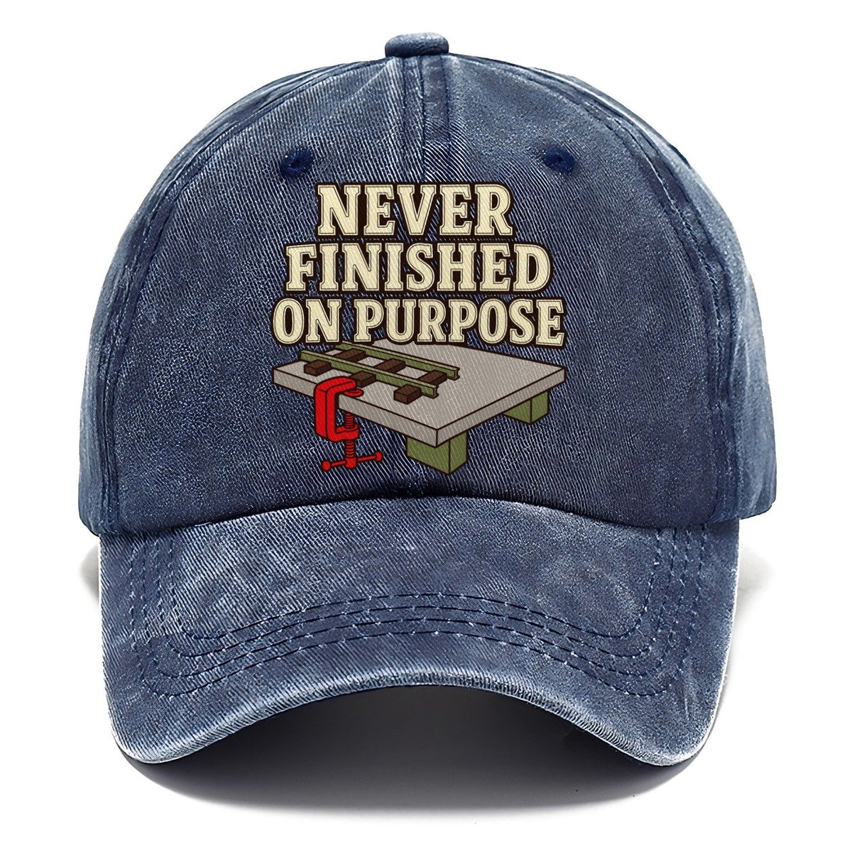 Never Finished On Purpose Model Railways Classic Cap – Twilight Navy