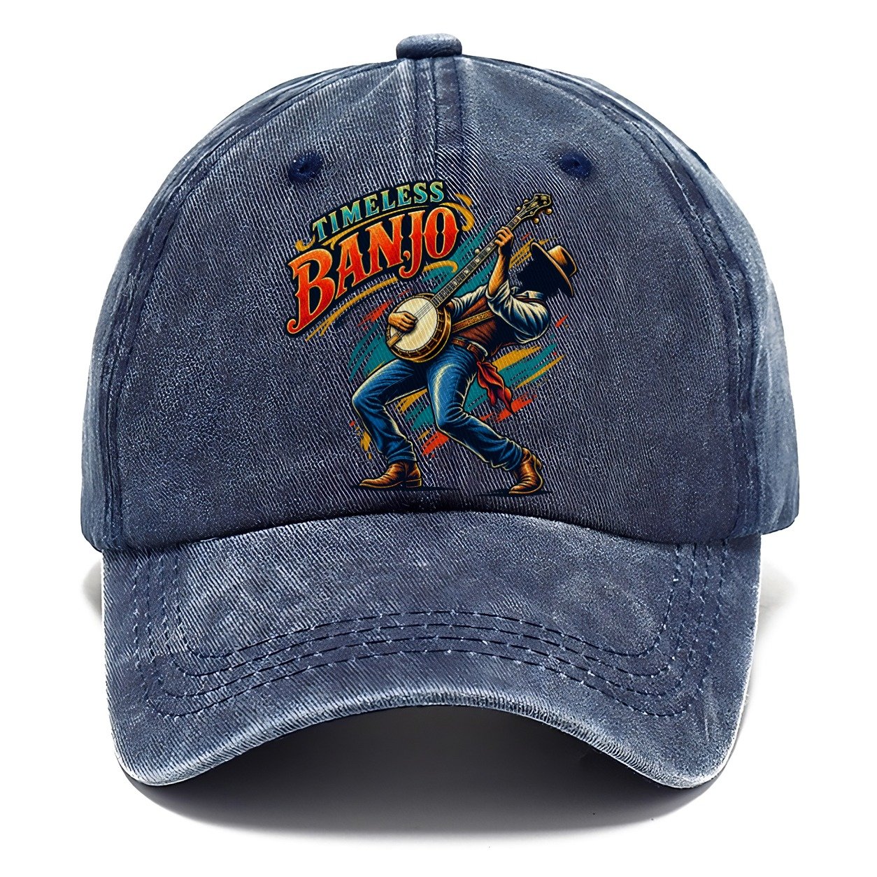 Timeless Banjo Music Instruments Classic Cap – Twilight Navy