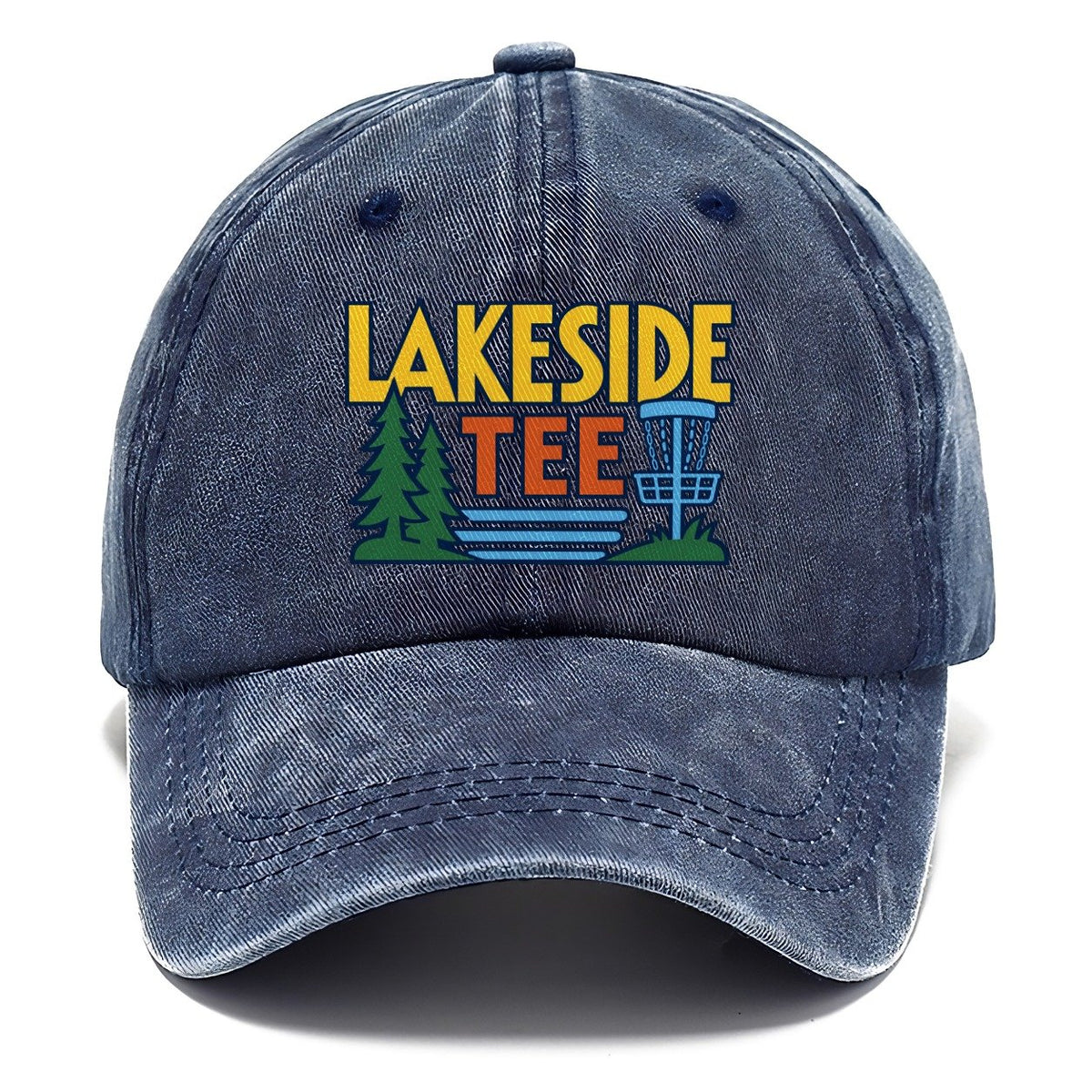 Lakeside Tee Disc Golf Classic Cap – Twilight Navy