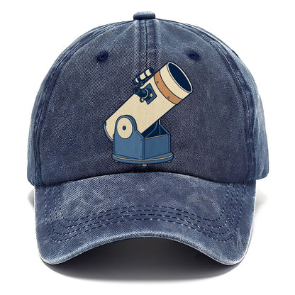 Dobsonian On Its Box Astronomy And Stargazing Classic Cap – Twilight Navy