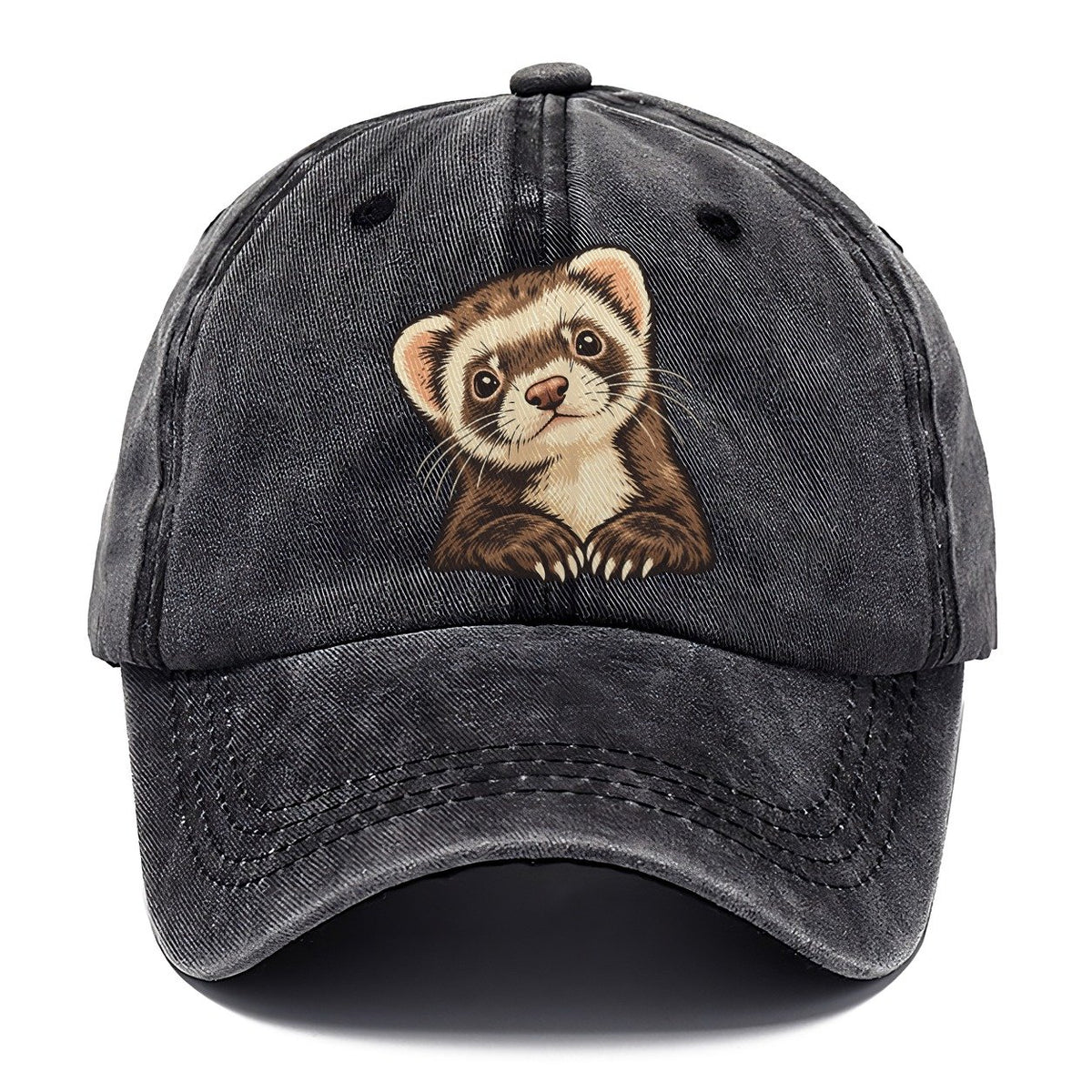 Ferret Peek Small Pet Logos Classic Cap – Graphite