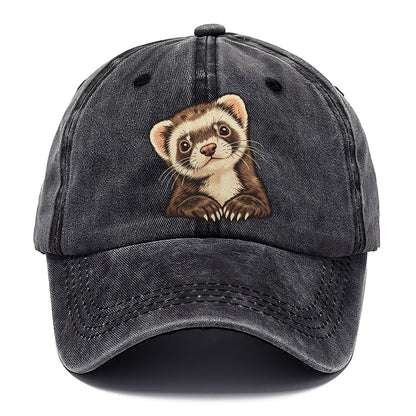 Ferret Peek Small Pet Logos Classic Cap – Graphite