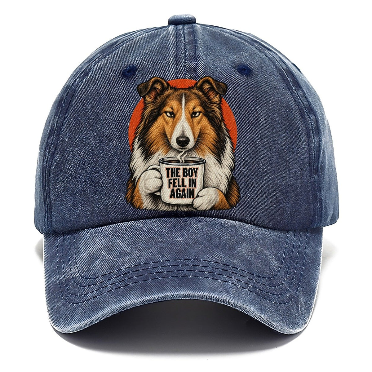 Rough Collie Mug Truths Dog Mug Truths Classic Cap – Twilight Navy