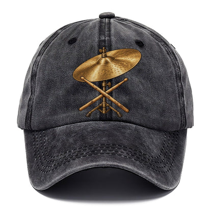 Ride Cymbal And Sticks Fan Favorites Classic Cap – Graphite