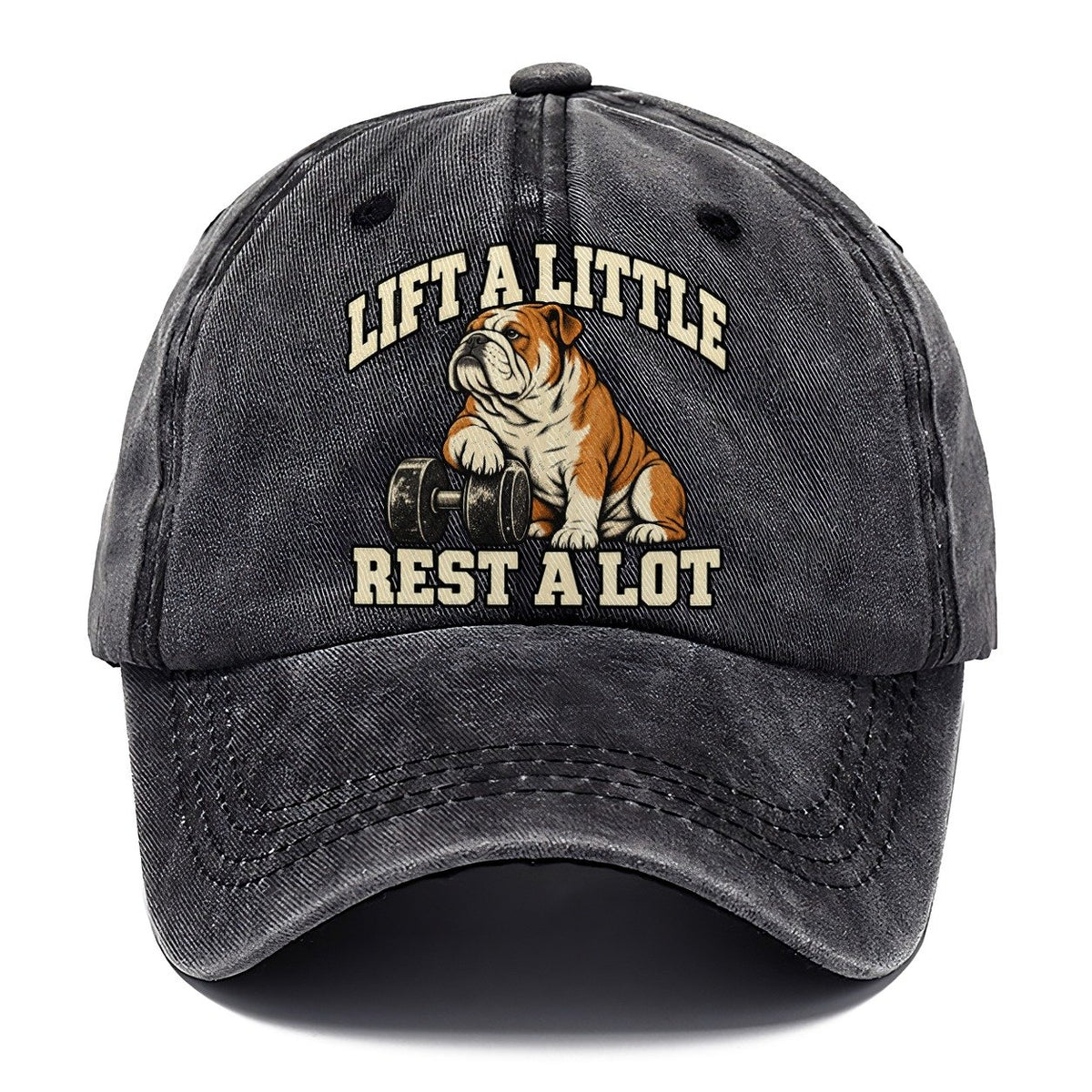 Bulldog Easy Pace Character Club Classic Cap – Graphite