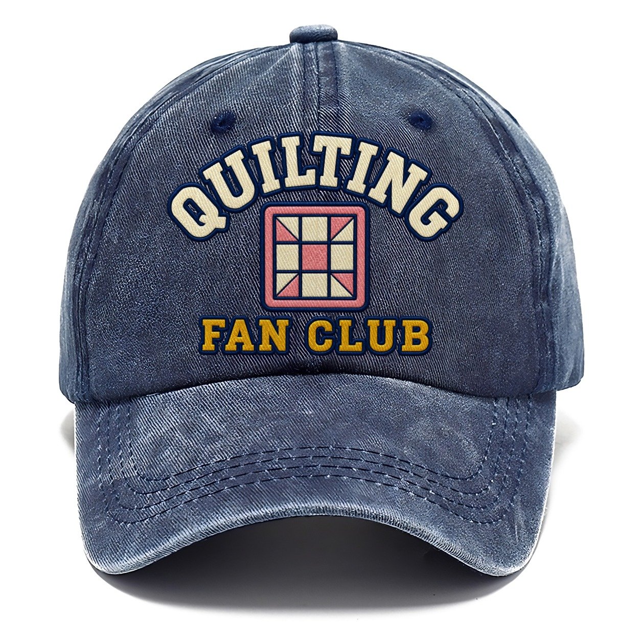 Quilting Fan Club Classic Cap – Twilight Navy