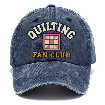 Quilting Fan Club Classic Cap – Twilight Navy