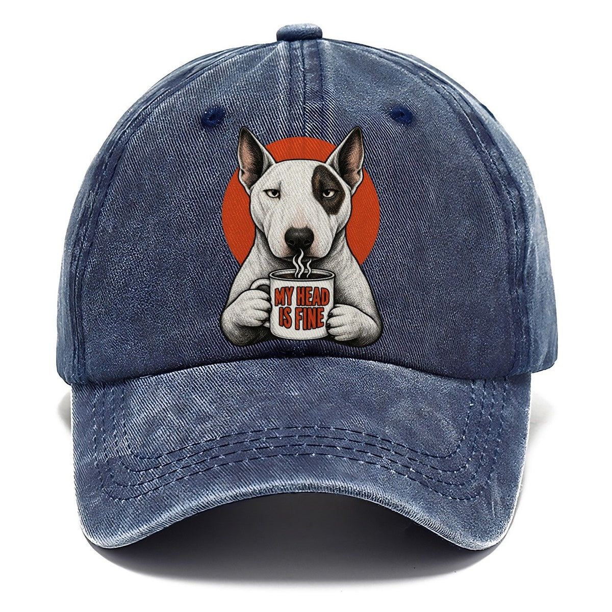 Bull Terrier Mug Truths Dog Mug Truths Classic Cap – Twilight Navy