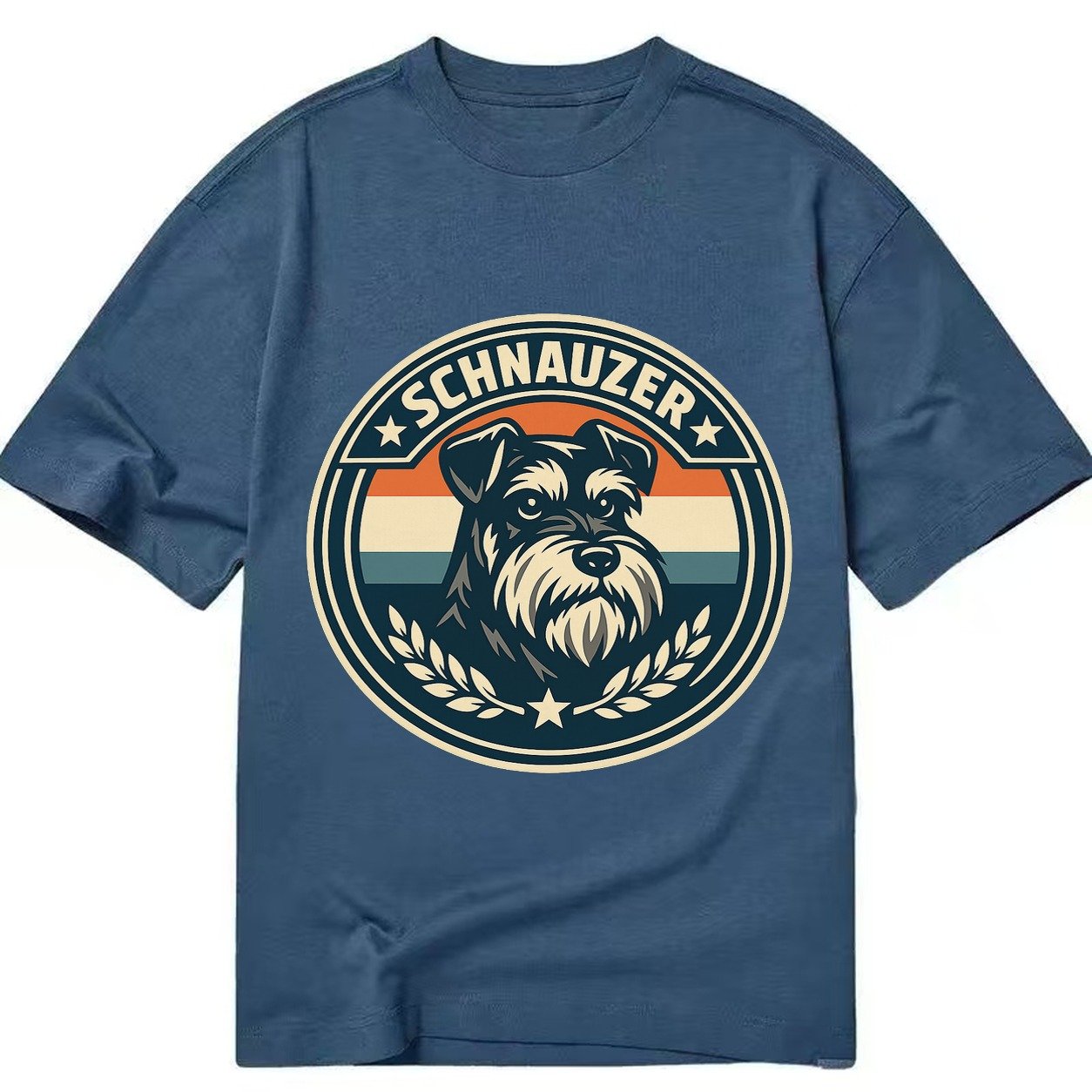 Noble Schnauzer Emblem 00e2f7ecb7d9 1770539386634 Classic T-shirt – Twilight Navy