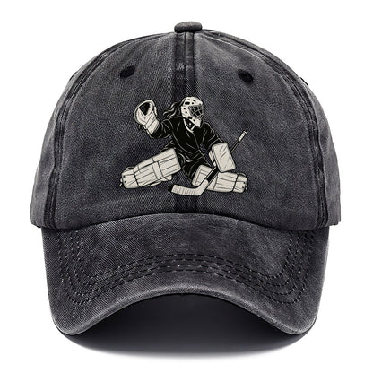 Female Hockey Goalie Classic Cap – Graphite