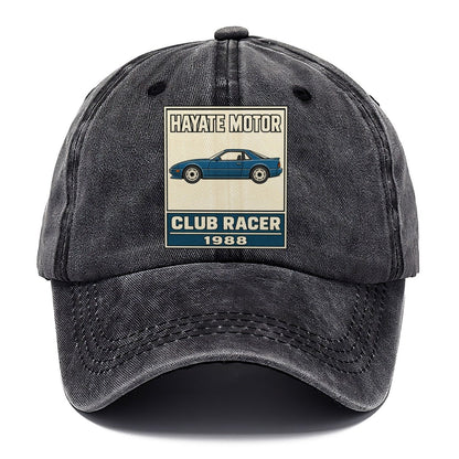 Hayabusa Club Racer Showa Speed Plates Classic Cap – Graphite
