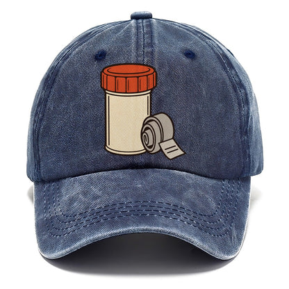 Micro Tube And Log Roll Geocaching Classic Cap – Twilight Navy