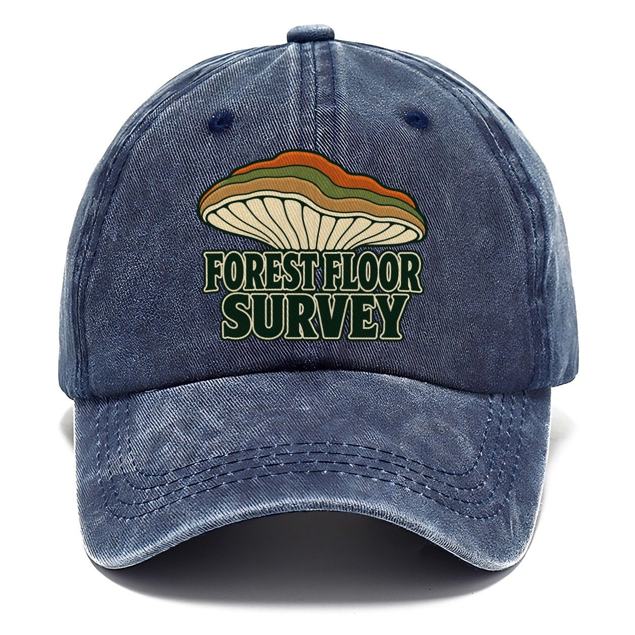Forest Floor Survey Foraging And Mycology Classic Cap – Twilight Navy