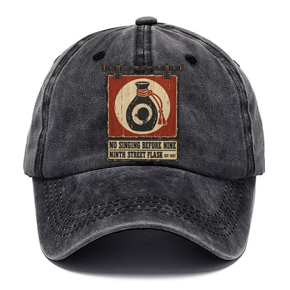 Ninth Street Flask Izakaya Rules Classic Cap – Graphite