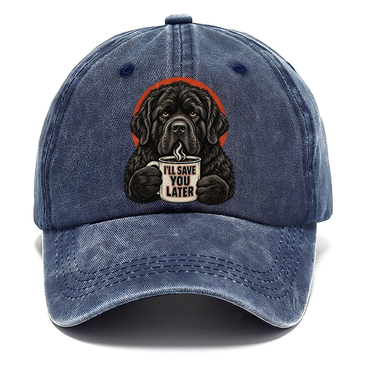 Newfoundland Mug Truths Dog Mug Truths Classic Cap – Twilight Navy