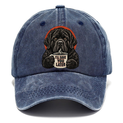 Newfoundland Mug Truths Dog Mug Truths Classic Cap – Twilight Navy