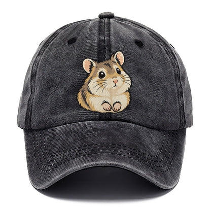 Dwarf Hamster Bright Ears Small Pet Logos Classic Cap – Graphite